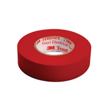Cinta aisl adh PVC 20M ROJA 